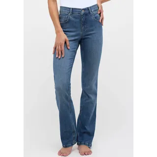 Angels Jeans Leni mit Bootcut in mittelblauer Waschung-D40 / L33