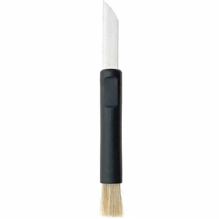 GASTROMAX 7052-1 Pilz Messer, Plastic, Schwarz, 19.5 cm