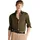 Herren Hemd Flex Poplin Solid grün army Green S