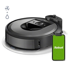 iRobot Roomba Combo i8, Staubsauger Roboter, Schwarz