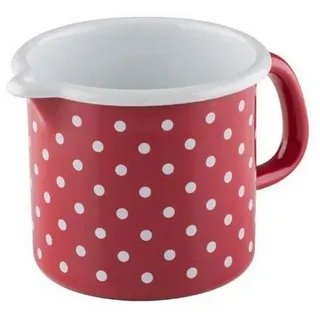 RIESS Pünktchen Rot Schnabeltopf 1 Liter 12 cm rund