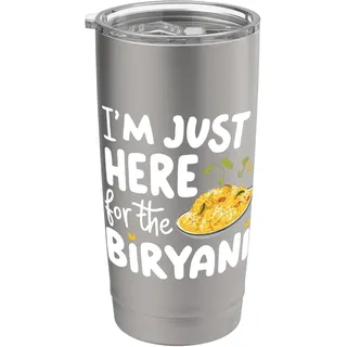 Ich bin nur hier für das Biryani-Gewürzrezept für indische Reisgerichte Doppelwandiger Edelstahl-Thermobecher