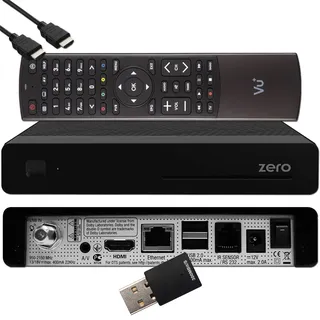 VU+ Zero HW Version 2, DVB-S2 Full-HD Sat Tuner E2 Linux Receiver - 300 Wifi ✅