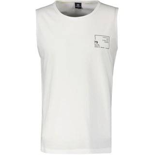 LERROS Muskelshirt »LERROS Tanktop mit Brustprint«, weiß