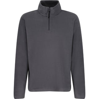 Regatta Micro Zip Neck, Seal Grey, 4XL