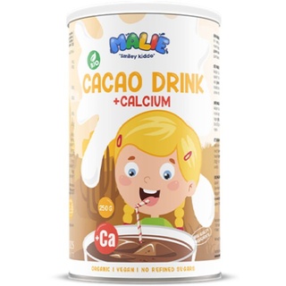 Nature's Finest Malie Bio Cacao drink with Calcium - Gesunder Kakao angereichert mit 250 g