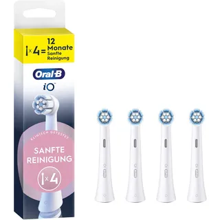 Oral-B iO Sanfte Reinigung Aufsteckbürsten 4 St.