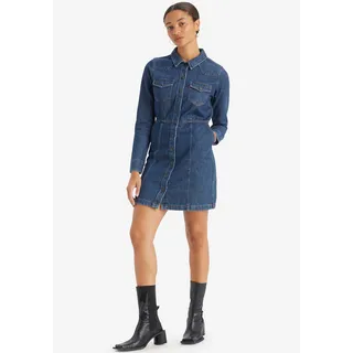 Levi's Levi's® Jeanskleid »FLYNN WESTERN CORE DRES«, (Neue Kollektion) Levi's® dark blue