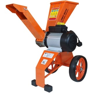 Forest Master Häcksler 2800 Watt 4 Ps AST Laub Holz Garten-Häcksler Garten-Schredder E-Häcksler