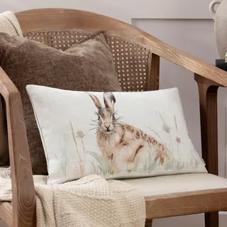 Evans Lichfield Kissen Country Hase Natur