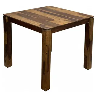 Wohnling Esszimmertisch 80 x 75 x 80 cm braun