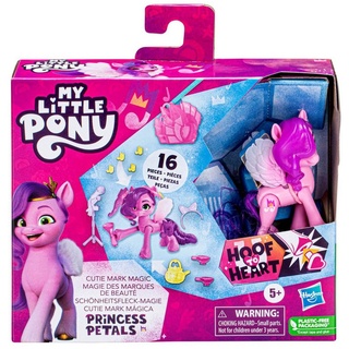 My Little Pony – Entdecke Dein Ponyfunkeln Schönheitsfleck-Magie Pipp Petals, 7,5 cm großes Hoof to Heart ab 5, Multi, F5251