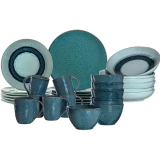 LEONARDO Matera Tafelservice 30-tlg. blau