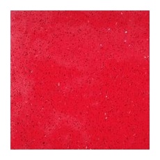 Bodenfliese Quarzkomposit Rot Poliert 30 cm x 30 cm