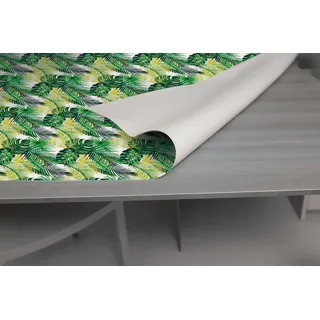 GEMITEX Bedruckter Tischschutz, hergestellt in Italien, rutschfest, stoßfest, beidseitig verwendbar, 140 x 220 cm, dekoriert und schützt Ihren Tisch vor Stößen, Kratzern und Flüssigkeiten