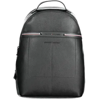 TOMMY HILFIGER MAN SCHWARZER RUCKSACK : Farbe - Schwarz, Größe - UNI Größe: UNI Farbe: Schwarz - Schwarz