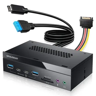 GRAUGEAR G-MP03CR-AU Schnittstellen-Hub 10000 Mbit/s