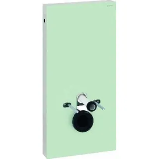 Geberit Monolith - Sanitärmodul für Wand-WC, 101 cm, Anschluss unten, mintgrün 131.021.SL.5