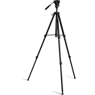 Leica TRI 105 - stabiles Aluminium-Stativ mit einfacher Höheneinstellung | Robustes Stativ mit Feineinstellung und einer Höhe von bis zu 1,80 m für eine präzise Ausrichtung des Geräts