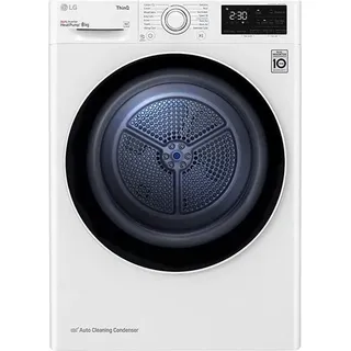 LG | RH80V3AV6N | Trockner | | Frontlader | 8 kg | LED | Tiefe 69 cm | WLAN | Weiß - Weiß