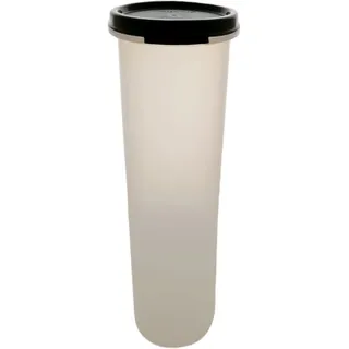 Tupperware Circular 1,1L schwarz Eidgenosse rund Dose Box Trockenvorrat Vorrat Deko Back Zauber Dosen für Kaffee Pads