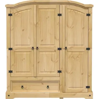 vidaXL Kleiderschrank Corona 151 x 170 x 52 cm Braun