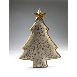 AM Design Dekoteller »aus Holz« 2er Set Ø: 2,5 cm