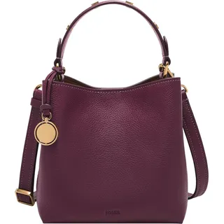 FOSSIL Umhängetasche Handtasche Jessie Bucket Crossbody Bag Amethyst violett - Violett, Lila