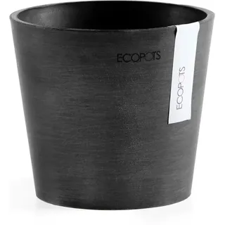 Ecopots Pflanztopf Amsterdam Mini Dunkelgrau 13 cm