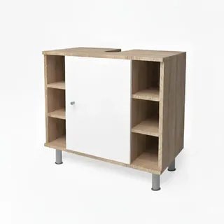 Vicco Waschbeckenunterschrank Fynn Sonoma 60 x 54 cm, Model 22836 - Braun