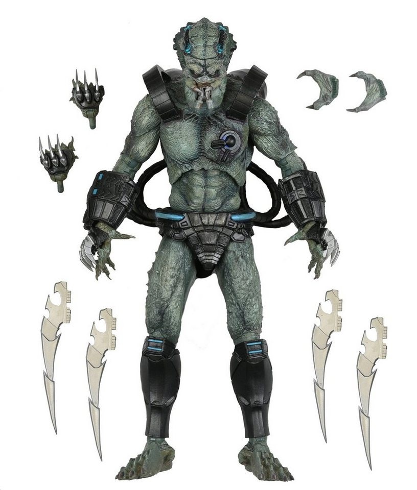 Bild von Predator Concrete Jungle Figur Ultimate Deluxe Stone Heart aus Kunststoff, Geschenkverpackung.