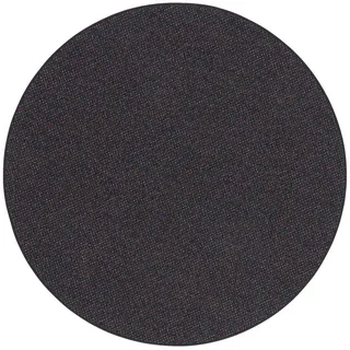 Snapstyle Schlingen Teppich Alma Meliert Rund , Schwarz , Textil , 200x200 cm , Teppiche und Böden, Teppiche