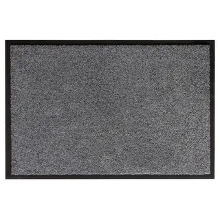 Andiamo Fußmatte Verdi - Schmutzfangmatte für den Hauseingang - ideal als Fußmatte innen oder als Fußabtreter im überdachten Außenbereich - Fußabstreifer für Haustür 60 x 90 cm Grau