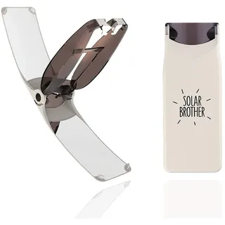 SOLAR Brother - Suncase Gear Solar-Feuerzeug Einzigartige Bi-Energie-Schutzhülle: Sofortige Solarzündung - wasserfest & windfest