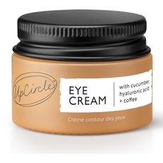 Bild von Augencreme mit Kaffee und Hyaluronsäure 15ml - Für Augenringe, Schwellungen und Falten - Glycerin, Ahornrinde + Gurkenextrakt - natürlich, vegan + ohne Tierversuche