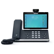 Yealink IP Telefon SIP-T58A VoIP-Telefon mit Kamera, schwarz