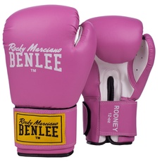 Bild von BENLEE Boxhandschuhe aus Artificial Leather Rodney Pink/White 10 oz