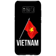 Hülle für Galaxy S8+ Vietnam-Nationalflagge, Symbol Stolz, Herren, Damen, Kinder
