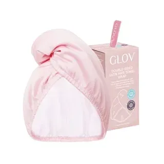 Glov Hair Wrap Satin Handtuch 50 x 100 cm pink