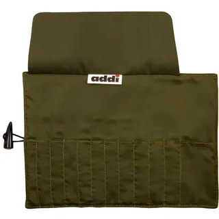 Addi Wrap Häkelnadel Etui aus Olivenholz, leer – 1 Stück