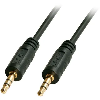 Lindy Audiokabel 3,5mm Klinken-Stecker / 3,5mm Klinken-Stecker 0,25m (35640)