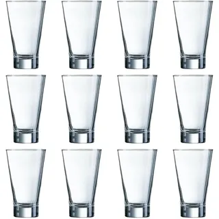 Arcoroc ARC 79736 Shetland Longdrinkglas, 220ml, Glas, transparent, 12 Stück