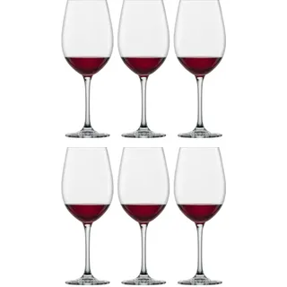 SCHOTT ZWIESEL 106226, Rotweinglas, Glas, Transparent, Bordeaux Wein, klar, CLASSICO - Transparent