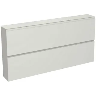 Moderano Schuhkipper , Weiß , Glas, Holzwerkstoff , 160x81x22 cm , Typenauswahl, Beimöbel erhältlich, hängend , Kleinmöbel