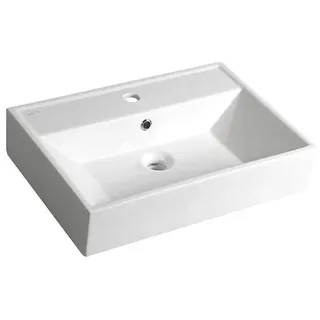 SISTEMA Keramik-Waschtisch 50x42cm, weiß - Weiß