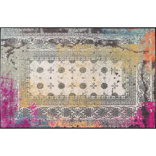 Wash+Dry Fußmatte, Taza pink 115x175 cm, innen und außen, waschbar
