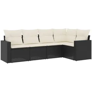 VidaXL 3251263, Cremefarben, Rattan, Stahl, 110 kg, Erwachsene & Kinder, 655 mm, 620 mm - Beige
