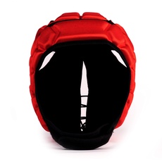 BARNETT Heat PRO Rugby Helm, Spielhelm Profi, Farbe rot (S)