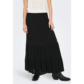 ONLY Maxirock »ONLCHIARA BRODERIE LONG SKIRT PTM«, schwarz