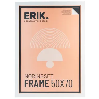 Grupo Erik Bilderrahmen 50x70 cm Weiß NoringsetRahmen aus MDF Holz